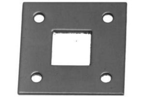 584 Flat  Plate for 16mm Square Bolt  Z/P