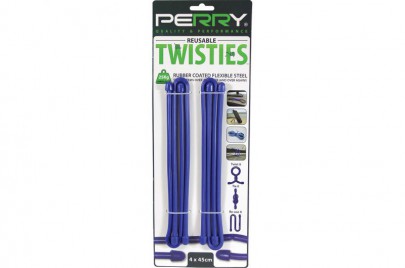 Twisties Reusable Twist Ties 450mm Pack of 4