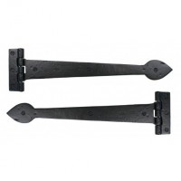 Anvil 73227 Cast 16" Tee Hinges per Pair Smooth Black 41.11