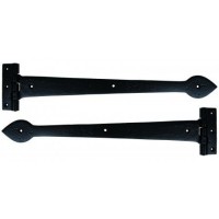 Anvil 73228 Cast 18" Tee Hinges per Pair Smooth Black 42.54