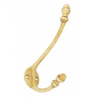 Anvil 83525 Hat & Coat Hook Polished Brass 9.15