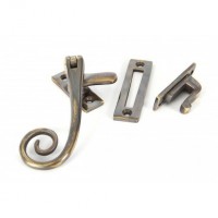 Anvil 83565 Cast Monkeytail Reversible Window Casement Fastener Antique Brass 23.24