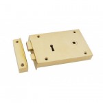 Anvil 83588 Large Rim Lock Right Hand Polished Brass 205.24