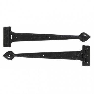 Anvil 83623 Cast 18" Tee Hinges per Pair Antique Black