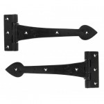 Anvil 83625 Cast 10.1/2\" Tee Hinges per Pair Smooth Black 34.05