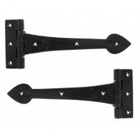 Anvil 83625 Cast 10.1/2" Tee Hinges per Pair Smooth Black 32.75