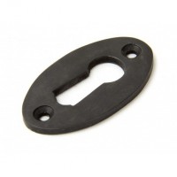 Anvil 83948 Oval Lever Key Escutcheon Aged Bronze 10.38