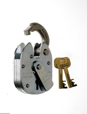 Era 975-92 5 Lever Padlock