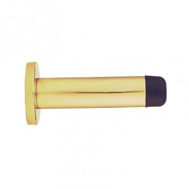 Wall Mounted Door Stop Carlisle Brass AA23 76mm Polished Brass