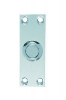 Carlisle Brass Oblong Bell Push AA31CP Polished Chrome 16.08