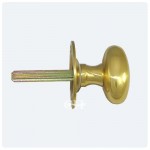Carlisle Brass AA33 Oval Thumb-turn on Rose for Security Bolt Brass 12.45