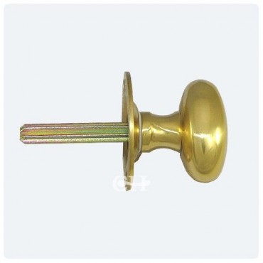 Carlisle Brass AA33 Oval Thumb-turn on Rose for Security Bolt Brass