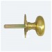 Carlisle Brass AA33 Oval Thumb-turn on Rose for Security Bolt Brass