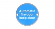 Polished Stainless Steel Fire Door Signs