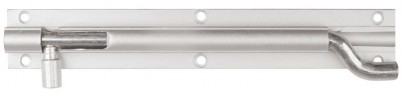 Barrel Bolt 100mm Necked Aluminium