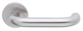 Hoppe EX138Z/42 (AR361/60) 20mm Lever Door Handles on 6mm Rose G316 PSS 68.40