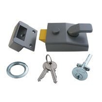 Asec AS1710 Standard 60mm Deadlocking Rim Nightlatch DMG/SC