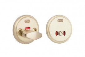 ASSA 265 Toilet Lock Accessory Set Brass 81.13