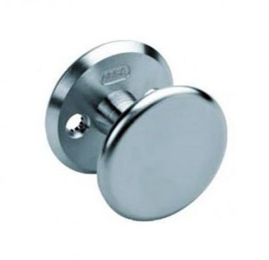 Assa 496 Dead Door Knob Polished Brass