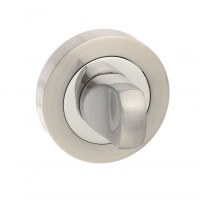 Mediterranean Bathroom Turn & Release M-WC-SN/CP Satin Nickel / Polished Chrome 12.20