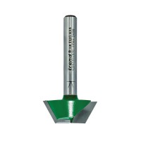 Trend Bevel Trimmer Router Bit  C047x1/4TC Chamfer A= 60 Degree x 25.4mm Dia 28.58