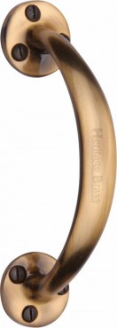 Heritage Brass Bow Pull Handle V1140-AT 148mm Antique Brass