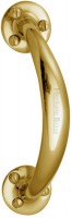 Heritage Brass Bow Pull Handle V1140-PB 148mm Polished Brass 12.79