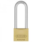 Abus 55/40HB63C 40mm Brass Long Shackle Padlock 15.30