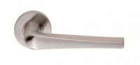 Eurospec Steelworx Door Handles Lever on Rose CSL1160SSS G304 Satin Stainless Steel 28.57