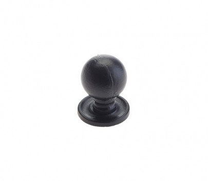 Foxcote Foundries FF32 Round Cupboard Knob Black Antique