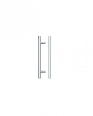 Fulton & Bray186mm T Bar Cabinet Handle 128mm Centres Polished Chrome