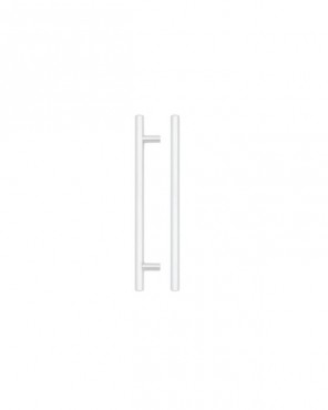 Fulton & Bray 220mm T Bar Cabinet Handle 160mm Centres Matt White