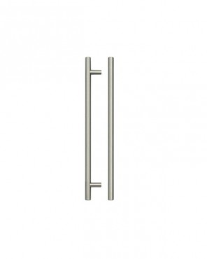 Fulton & Bray 284mm T Bar Cabinet Handle 224mm Centres Brushed Nickel