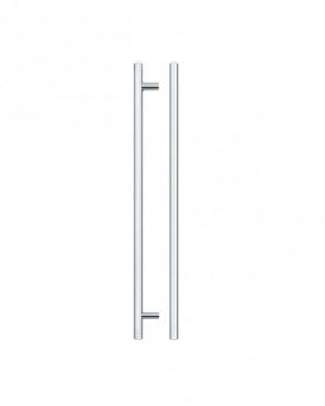 Fulton & Bray 348mm T Bar Cabinet Handle 288mm Centres Polished Chrome