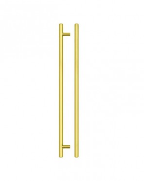 Fulton & Bray 380mm T Bar Cabinet Handle 320mm Centres Brushed Gold