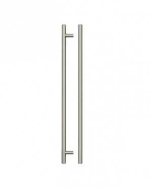 Fulton & Bray 380mm T Bar Cabinet Handle 320mm Centres Brushed Nickel