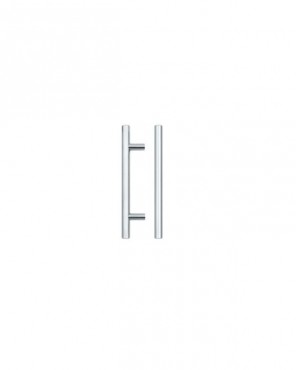 Fulton & Bray 156mm T Bar Cabinet Handle 96mm Centres Polished Chrome