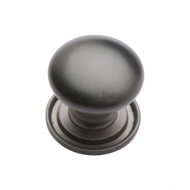 Marcus C2240 25mm Round Cabinet Knob with Rose Matt Bronze