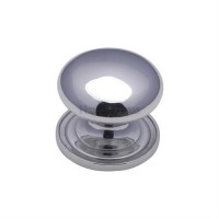 Marcus C2240 25mm Round Cabinet Knob with Rose Polished Chrome 4.58