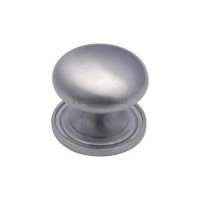 Marcus C2240 25mm Round Cabinet Knob with Rose Satin Chrome 4.48