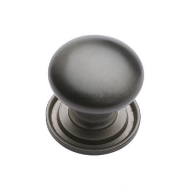 Marcus C2240 32mm Round Cabinet Knob with Rose Matt Bronze