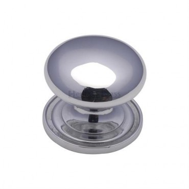Marcus C2240 32mm Round Cabinet Knob with Rose Polished Chrome