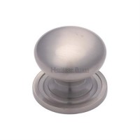 Marcus C2240 32mm Round Cabinet Knob with Rose Satin Nickel 7.08