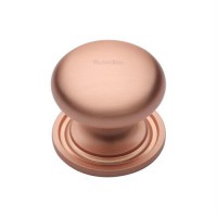 Marcus C2240 32mm Round Cabinet Knob with Rose Satin Rose Gold £6.70