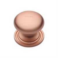 Marcus C2240 32mm Round Cabinet Knob with Rose Satin Rose Gold 7.08