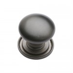 Marcus C2240 38mm Round Cabinet Knob with Rose Matt Bronze 9.86