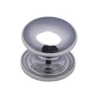 Marcus C2240 38mm Round Cabinet Knob with Rose Polished Chrome 9.86