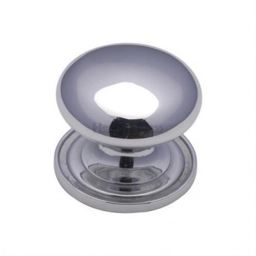 Marcus C2240 38mm Round Cabinet Knob with Rose Polished Chrome