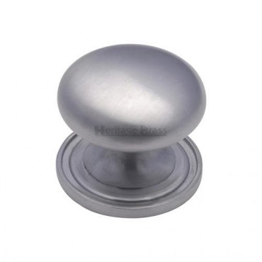 Marcus C2240 38mm Round Cabinet Knob with Rose Satin Chrome