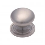 Marcus C2240 38mm Round Cabinet Knob with Rose Satin Nickel 9.86